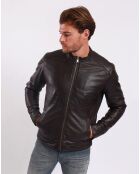 Giacca Liroy in pelle nera