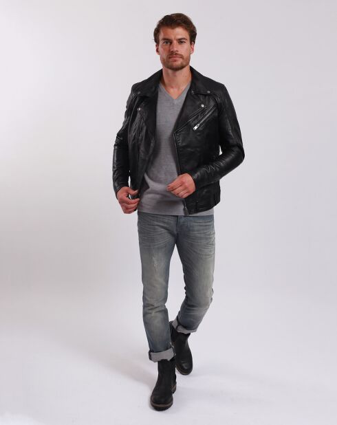 Perfecto en Cuir Lizandro noir