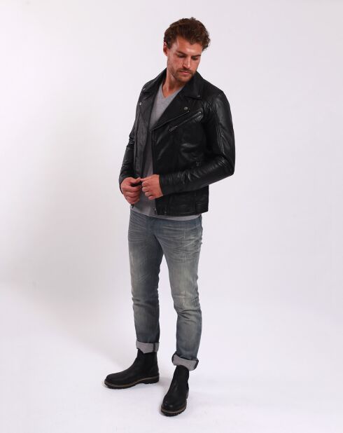 Perfecto en Cuir Lizandro noir