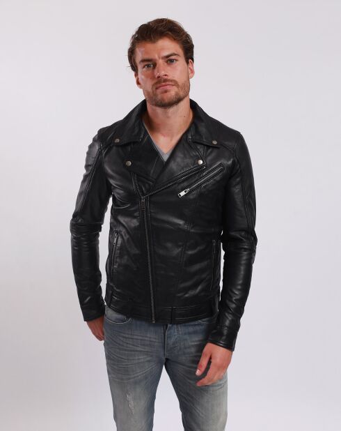 Perfecto en Cuir Lizandro noir