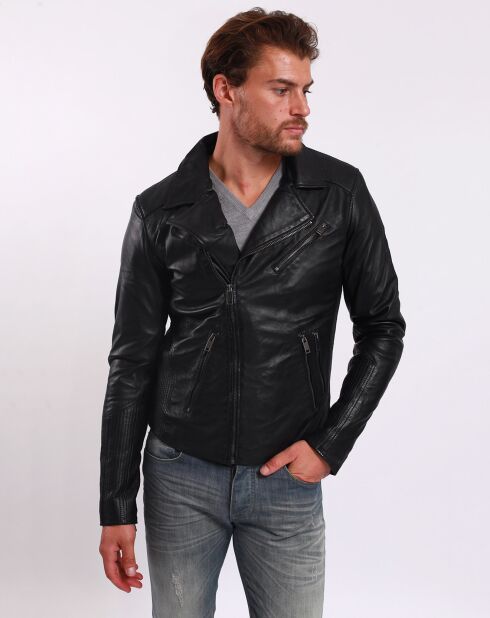 Perfecto en Cuir Lonni noir