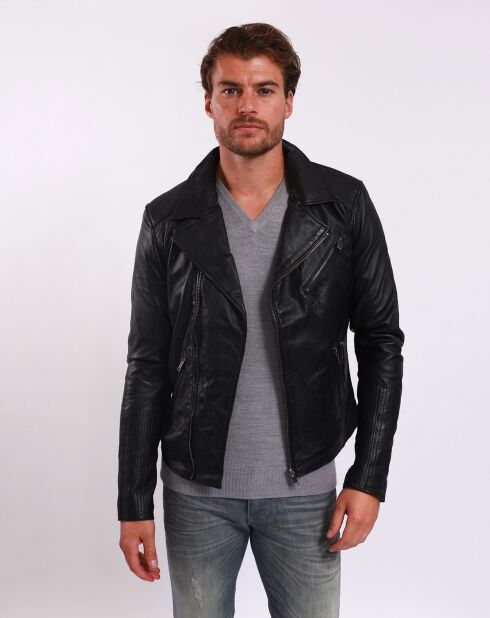 Perfecto en Cuir Lonni noir