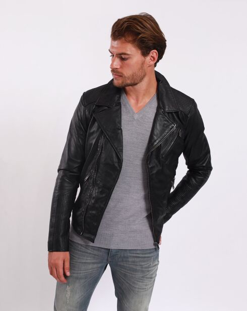 Perfecto en Cuir Lonni noir