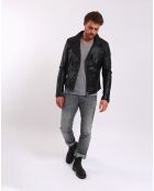 Perfecto en Cuir Lonni noir