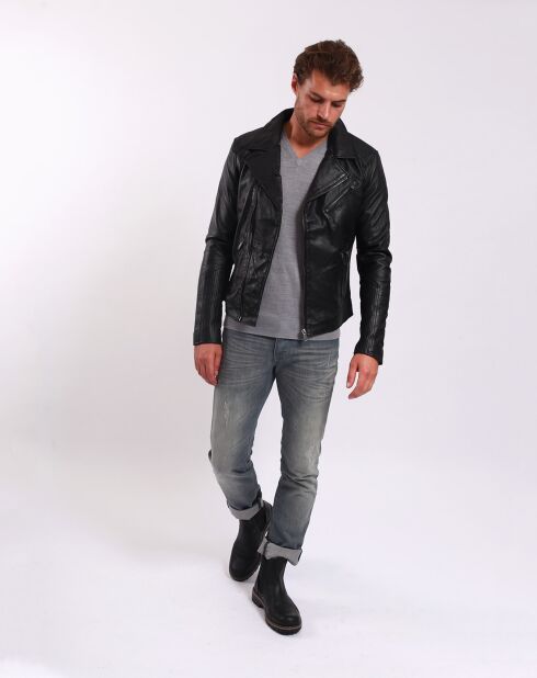 Perfecto en Cuir Lonni noir