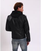 Perfecto en Cuir Louaye noir
