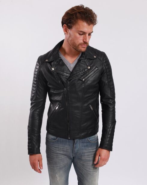 Perfecto aus schwarzem Lukianleder