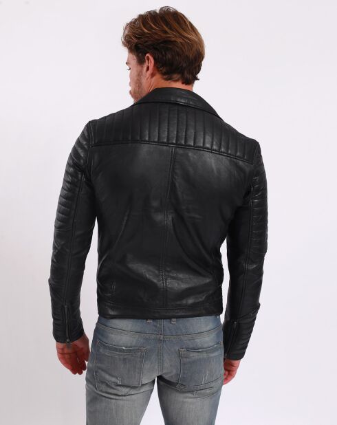 Perfecto aus schwarzem Lukianleder