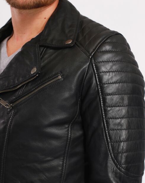 Perfecto aus schwarzem Lukianleder