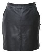 Jupe en Cuir Aur noire