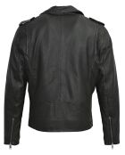 Veste en Cuir Perfecto Lawson noire