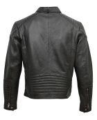 Veste en Cuir Lochlan noire