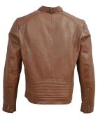 Veste en Cuir Lochlan cognac