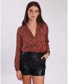 Short en Cuir Loly noir