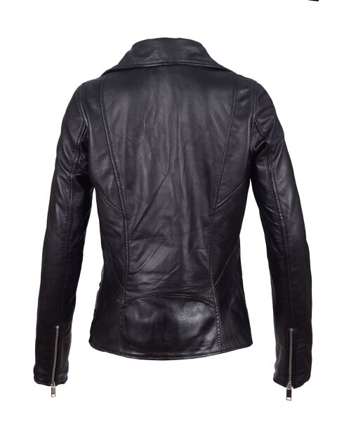 Veste en Cuir Perfecto Lacey noire