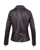 Veste en Cuir Perfecto Lacey marron