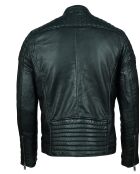 Lamar zwarte leren jas