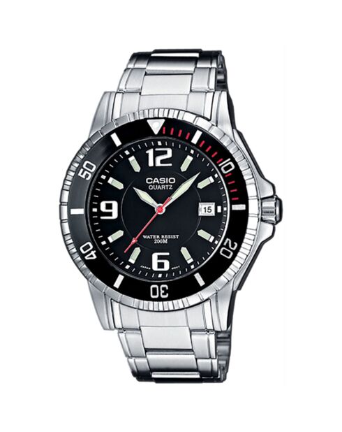 Montre Homme Casio Collection en Acier inoxydable argentée