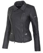 Veste en Cuir Perfecto Lark noire