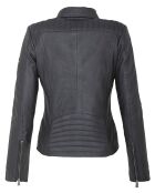 Veste en Cuir Perfecto Lark noire