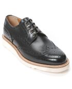 Derbies en Cuir Tom noir/blanc