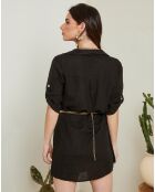 Robe 100% Lin Emy noire