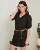 Robe 100% Lin Emy noire