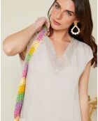 Robe 100% Lin Ana beige