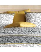 Parure housse de couette Vega grise