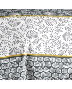 Parure housse de couette Vega grise