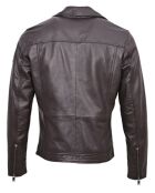 Veste en Cuir Haan marron