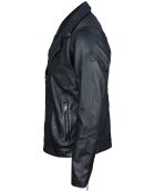 Veste en Cuir Haan noire