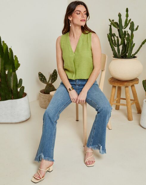 Top 100% lino Enora Anise