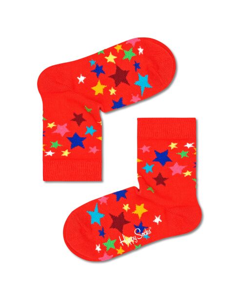 Coffret 3 Paires de Chaussettes de vacances multicolores