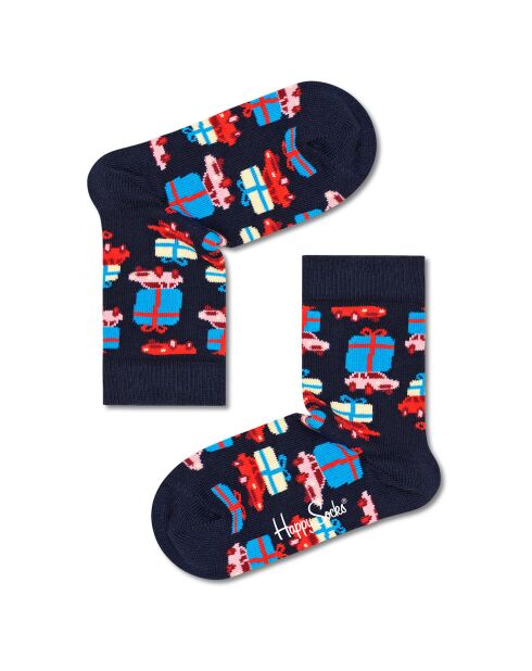 Coffret 3 Paires de Chaussettes de vacances multicolores