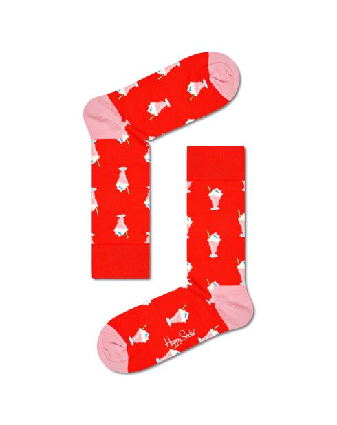 Coffret 2 Paires de Chaussettes Mini & Me Milkshake Soc multicolores