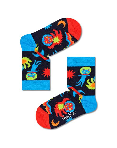 Chaussettes de l'espace  multicolores