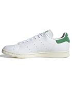 Baskets en Cuir Stan Smith Luxe blanc/vert