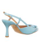 Slingbacks Izia bleu ciel - Talon 8 cm