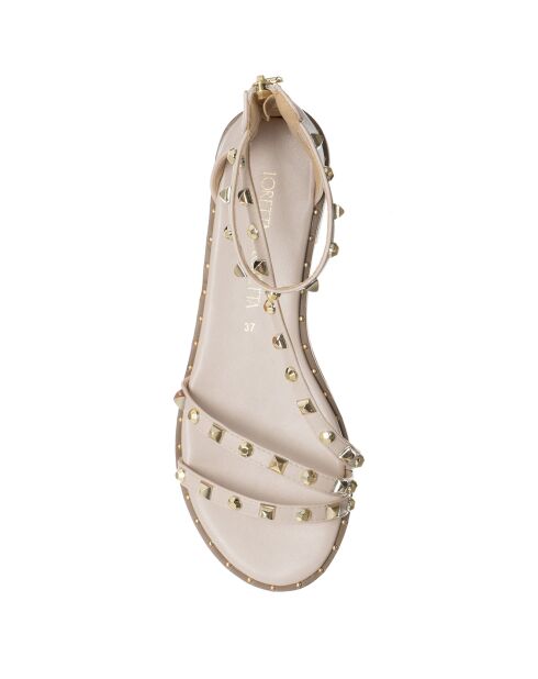 Beige sandalen Eddo