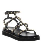 Schwarze Mado Sandalen