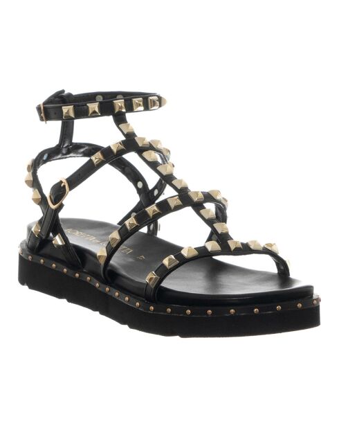 Schwarze Mado Sandalen