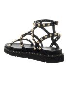 Schwarze Mado Sandalen