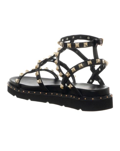 Schwarze Mado Sandalen
