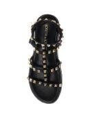 Schwarze Mado Sandalen