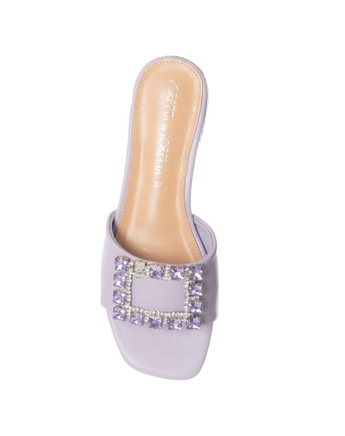 Mules Donna lilas