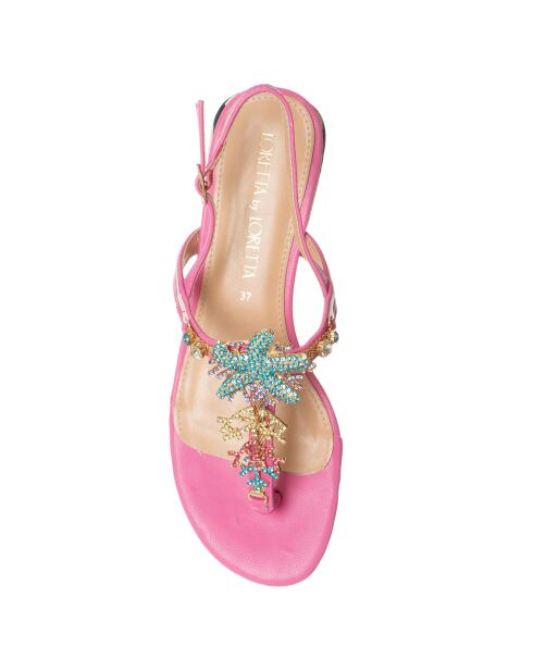 Sandales Rona fuchsia