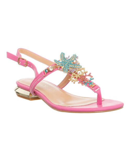 Sandales Rona fuchsia