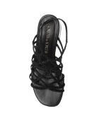 Sandales Igna noires - Talon 6 cm