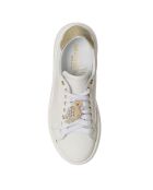 Sneakers en Cuir Paga blanc/platine